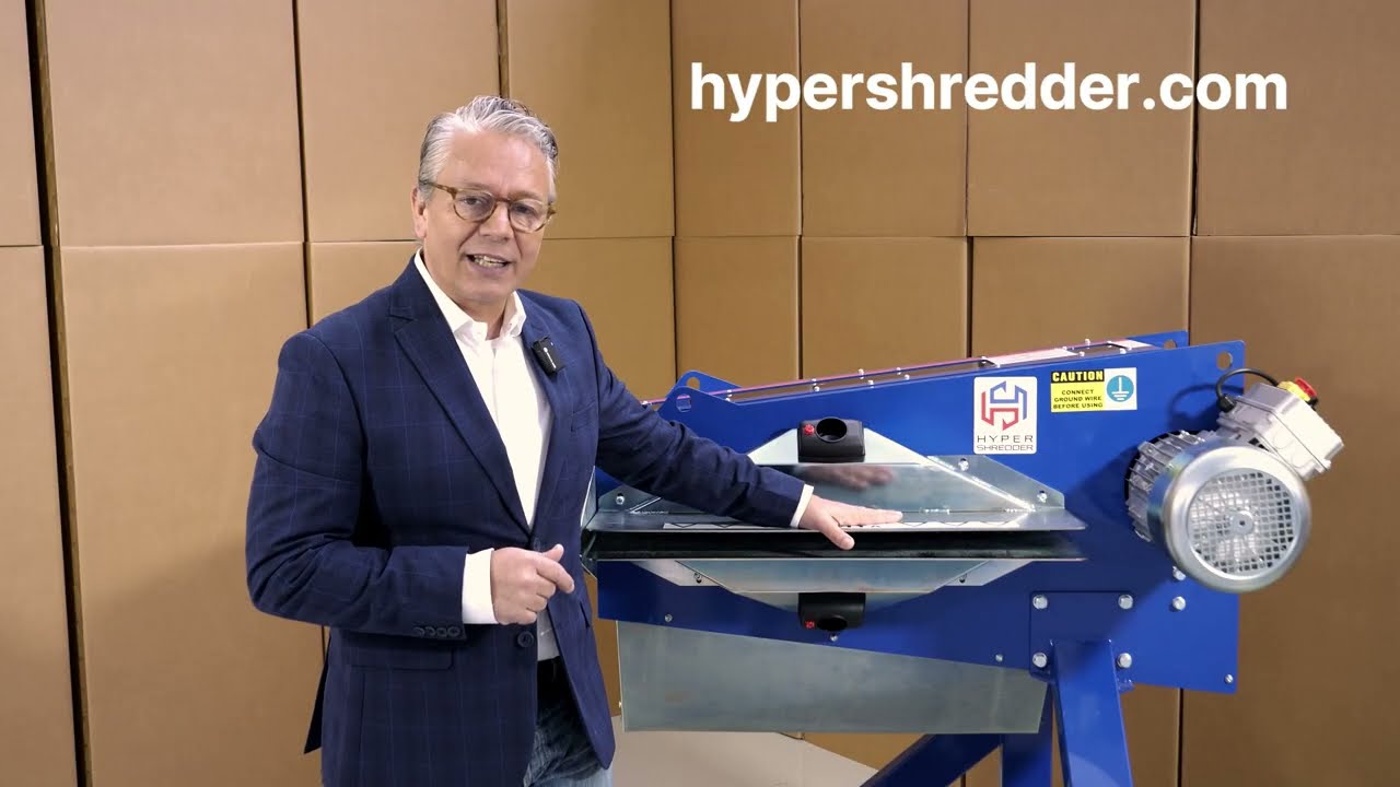 Tritacartoni Hyper Shredder - Trasforma i cartoni usati in soldi