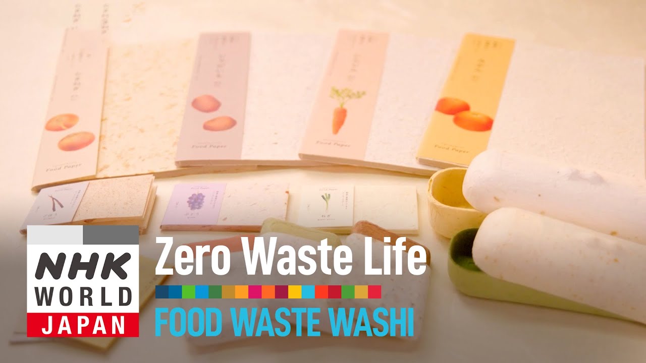 Food Waste Washi - Zero Waste Life
