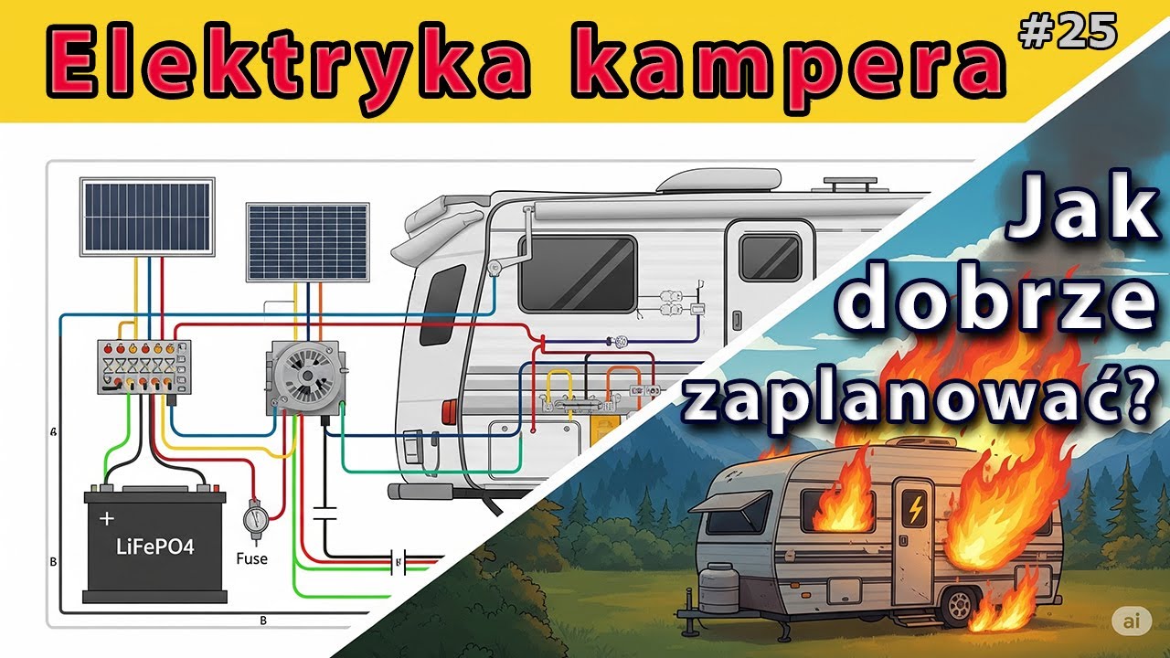 #25 Elektryka kampera | Jak dobrze zaplanować i jakich błędów nie popełniać?