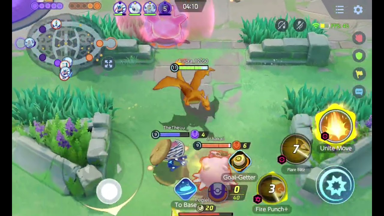 Charizard gameplay || Casual - Theia Sky Ruins (Kyogre) || #AuroraElysgaming, #PokemonUnite 15022026