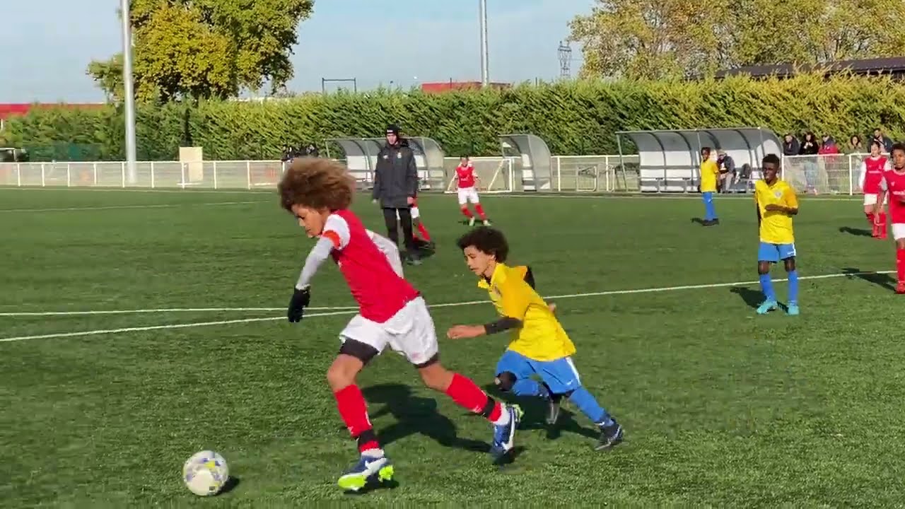 Reims - Ris Orangis/ U11 (1-0) Première mi-temps. 12 Novembre 2022. [Score final 3-1]