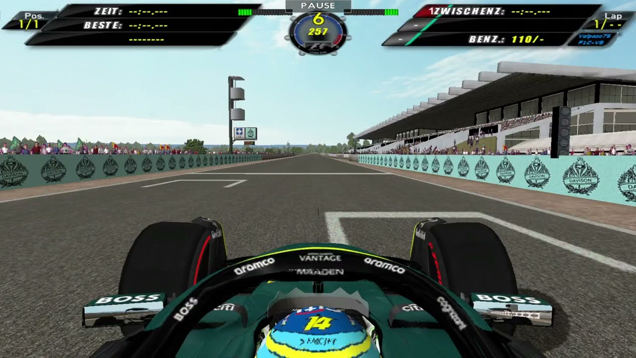 F1 Challenge VB 2025 Aston Martin Sandown Onboard Lap