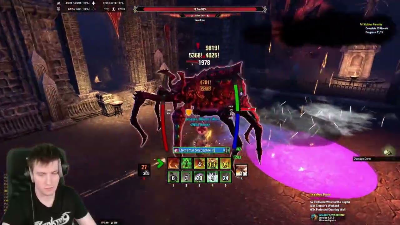 Magicka Dragonknight Solo Build - Veteran Scrivener's Hall