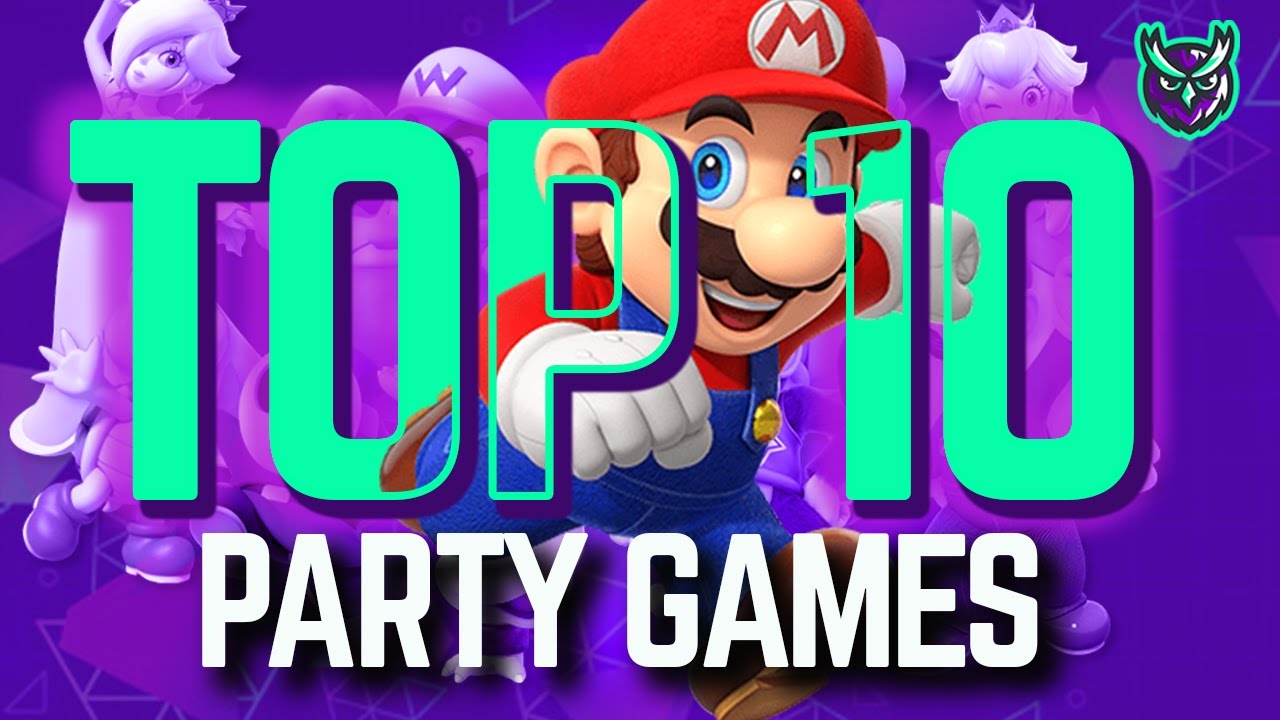 OUR TOP 10 Multiplayer PARTY GAMES on Nintendo Switch! 4 players or more!
