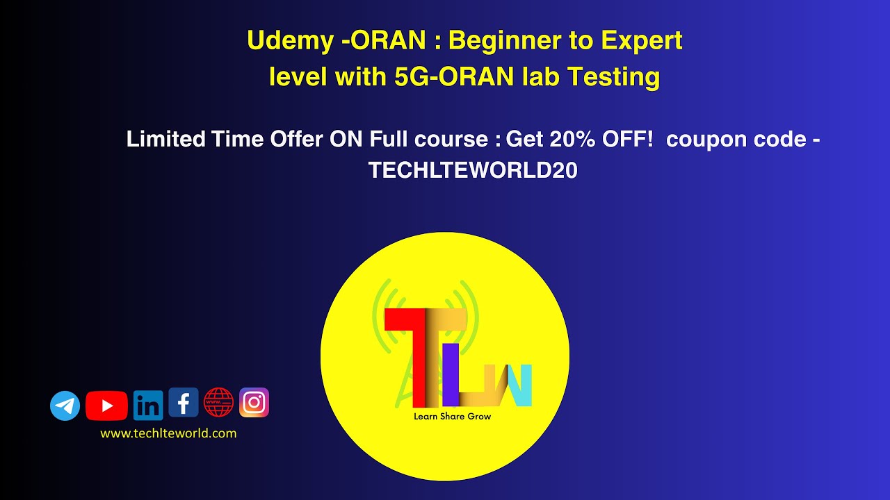 High level Oran architecture and interfaces | Udemy Course |