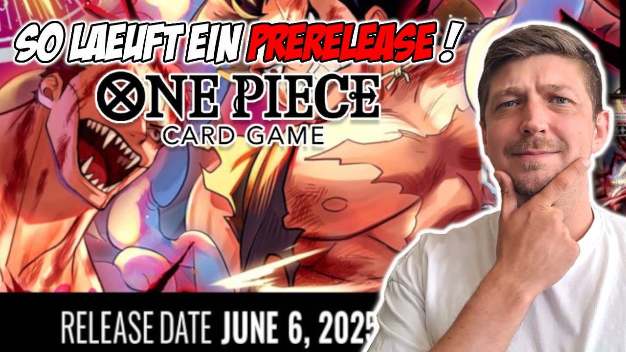 So l&auml;uft ein One Piece TCG Prerelease Event ab !😊 One Piece TCG deutsch