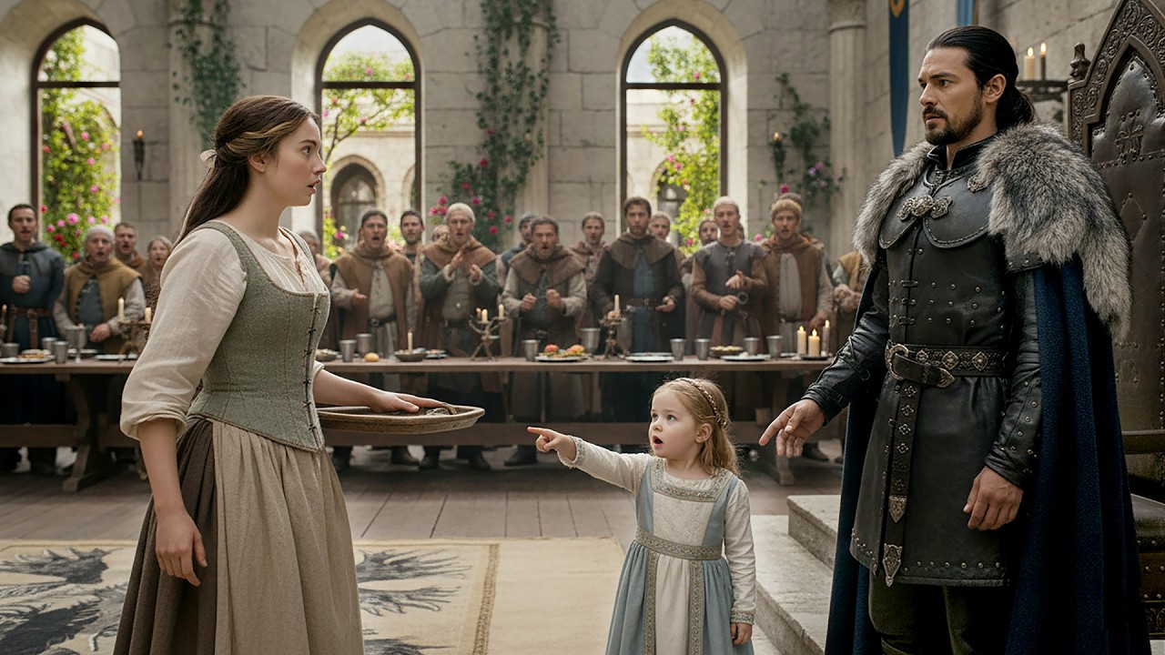 The Alpha King’s Daughter Spoke Her First Word—She Pointed at the Omega Waitress and Called Her Mama