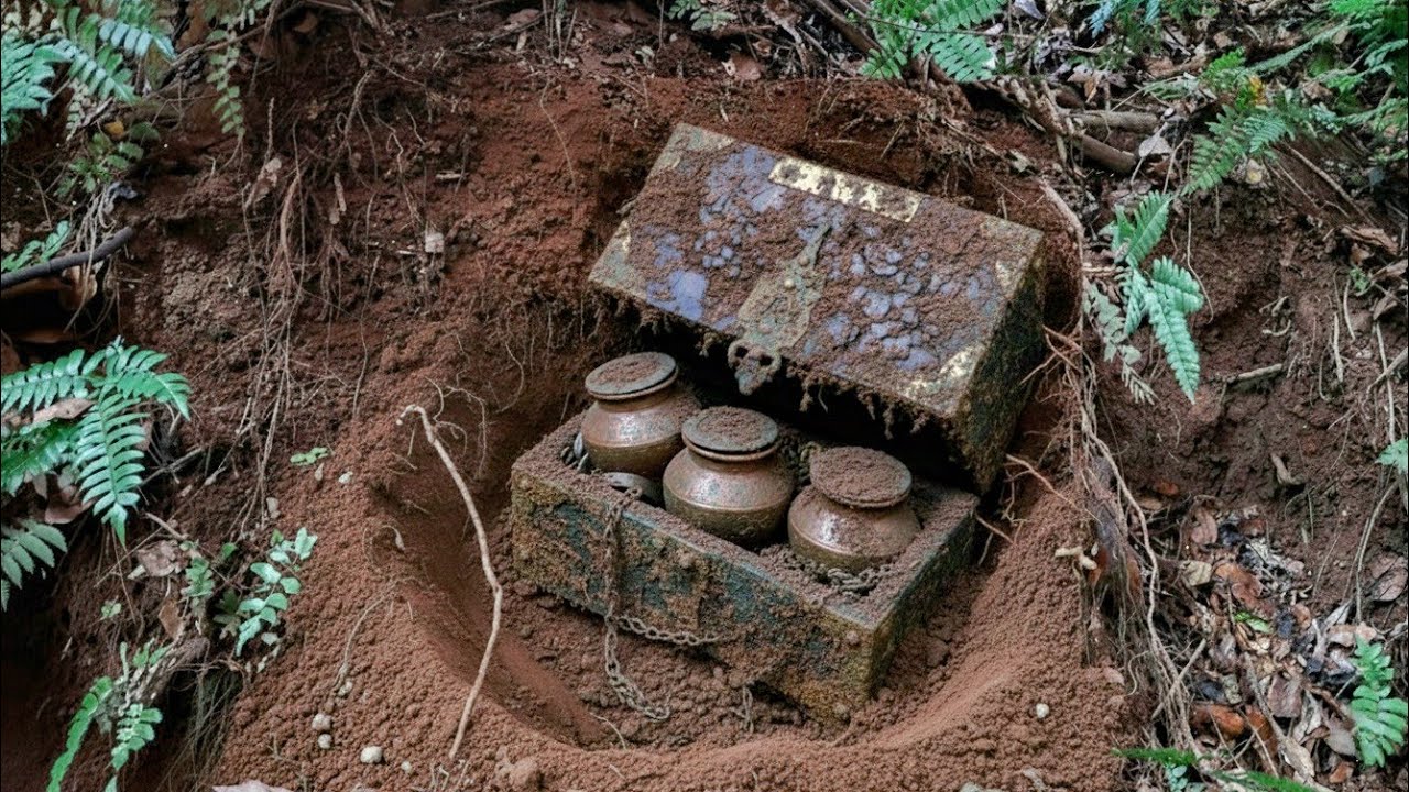🔥Unbelievable 😱 What's Inside The Ancient Treasure Pot ❌ #treasurehunt #metaldetecting #ancient
