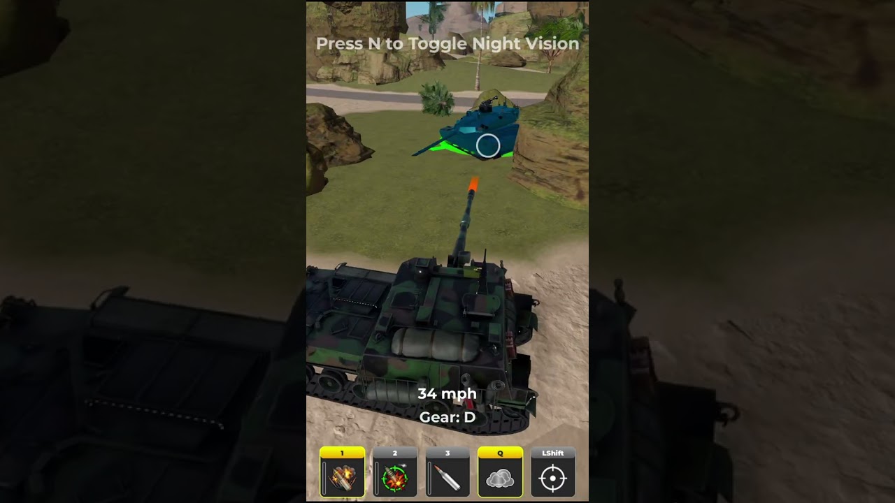 K9 Thunder in War Tycoon  #wartycoon #roblox #gaming #wartycoonroblox #warthunder #shorts