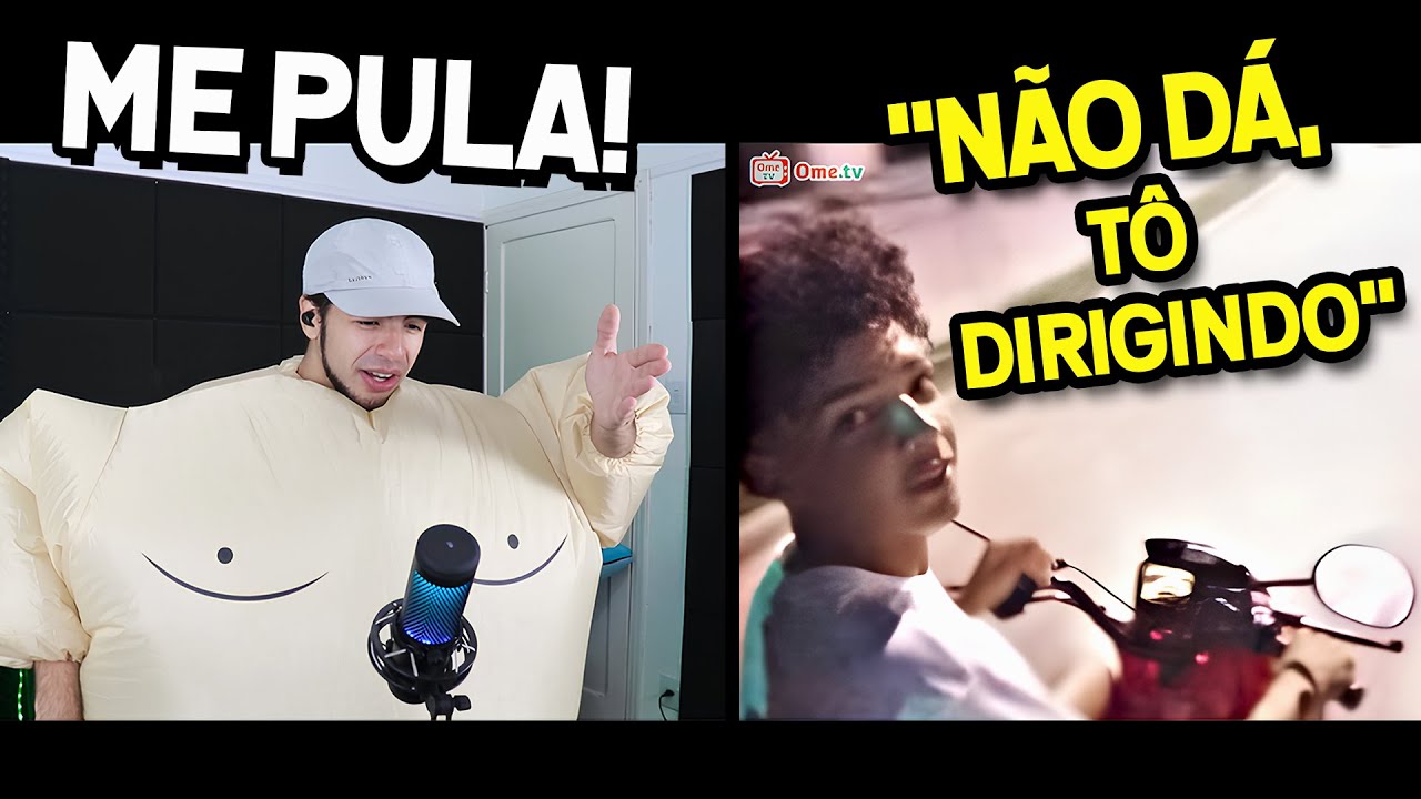 OMEGLE mas é PROIBIDO PULAR kkkkkkk