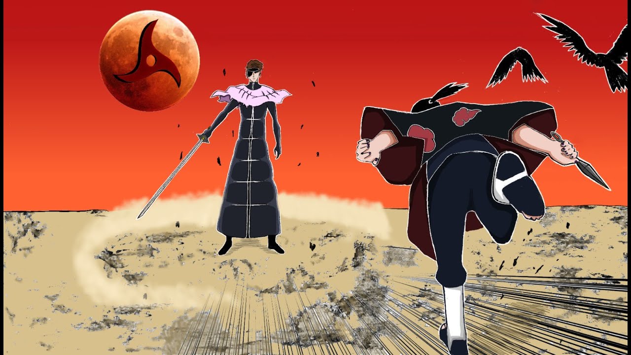 Itachi Enters The Soul Society | Itachi vs Aizen (Motion Manga Episode 1)