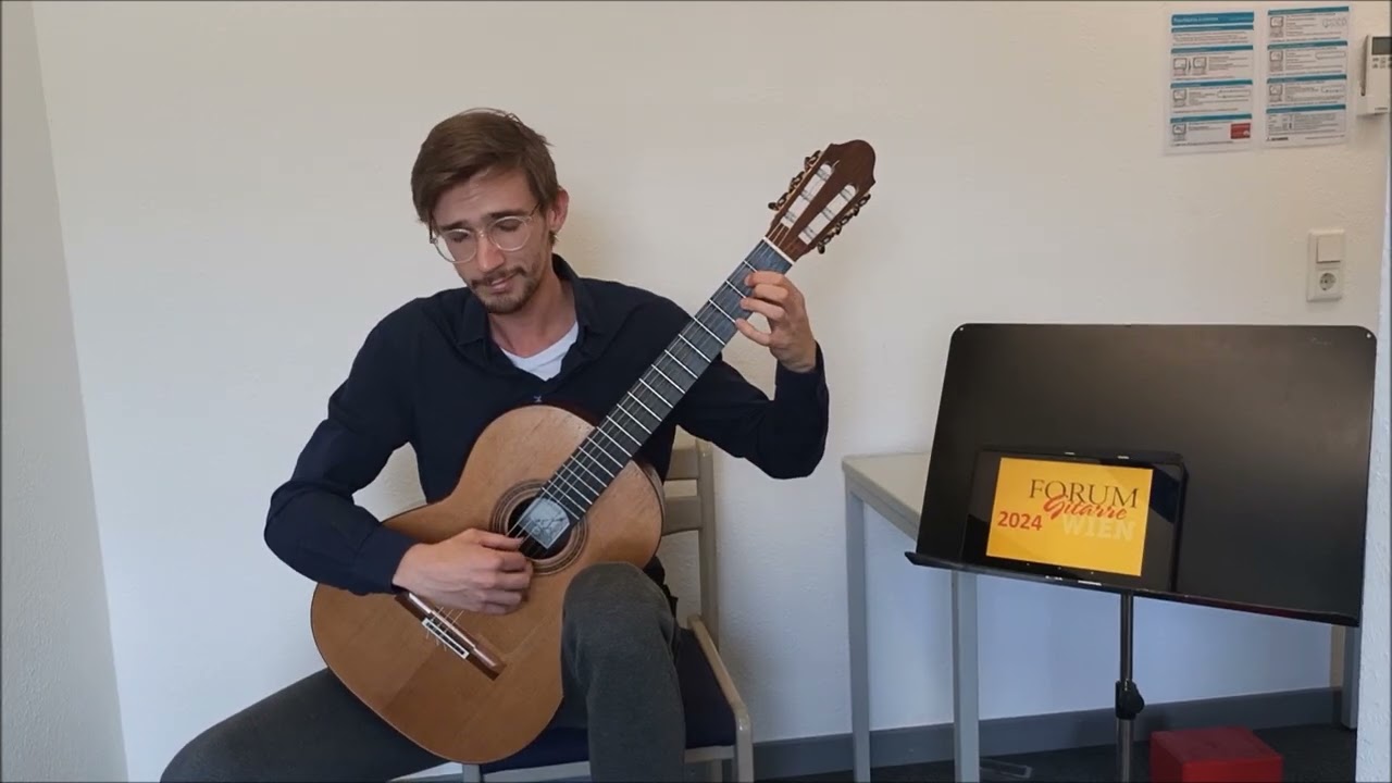 Marcel Wollny - FORUM GITARRE WIEN 2024 International Competition: 1st Round