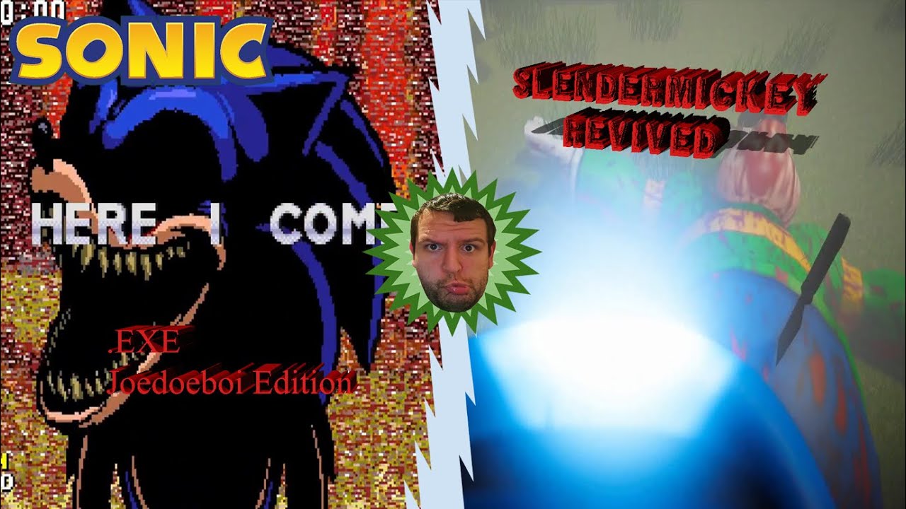 ANOTHER SONIC FAN-GAME AND A REMAKE OF SLENDER MICKEY HOLY HELL! Sonic.EXE JDB Edition & SM Revived