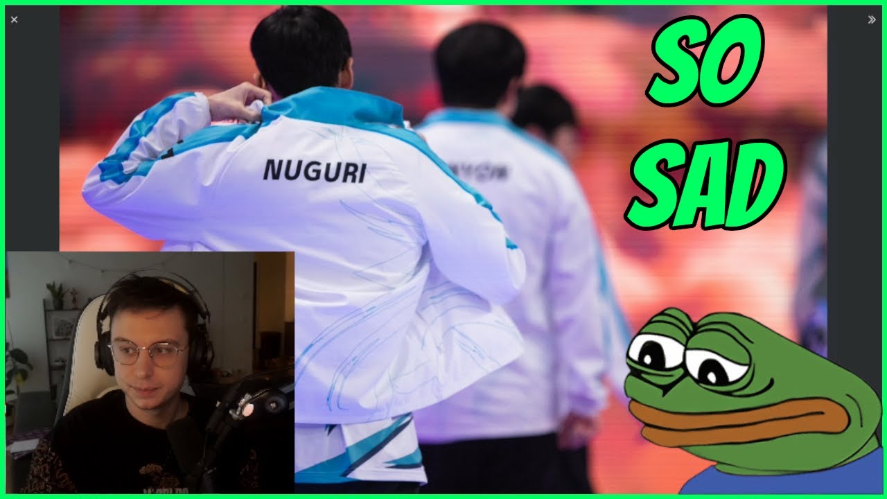 Caedrel Reacts To NUGURI Retiring