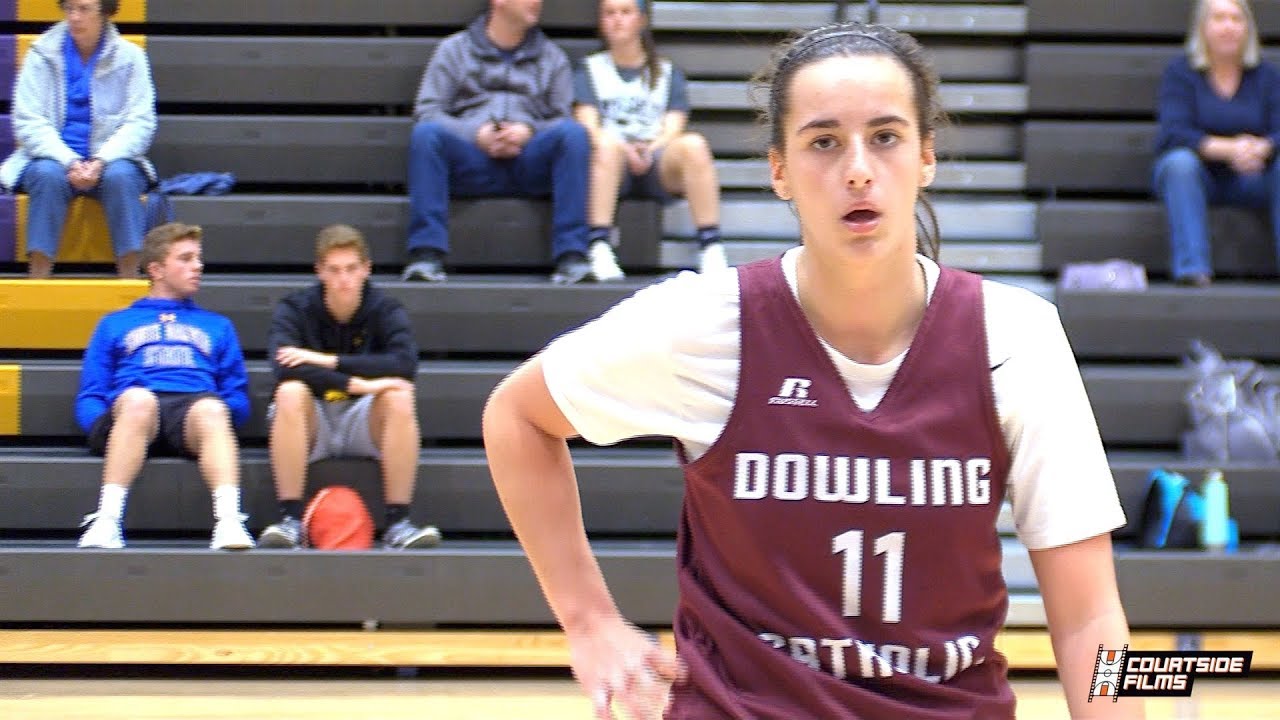 5-Star Junior PG Caitlin Clark Highlights From The Johnston HS Fall League!