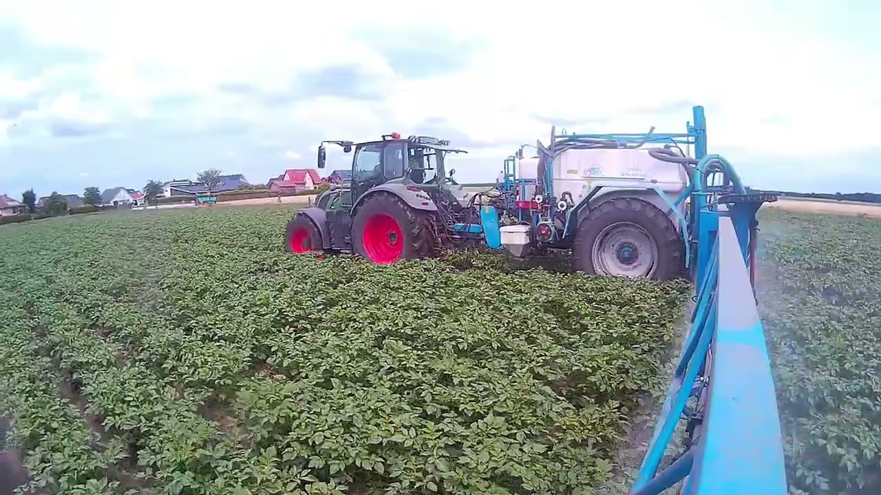 INUMA Spritze im Einsatz | Fendt 516 Vario | Inuma Spritze