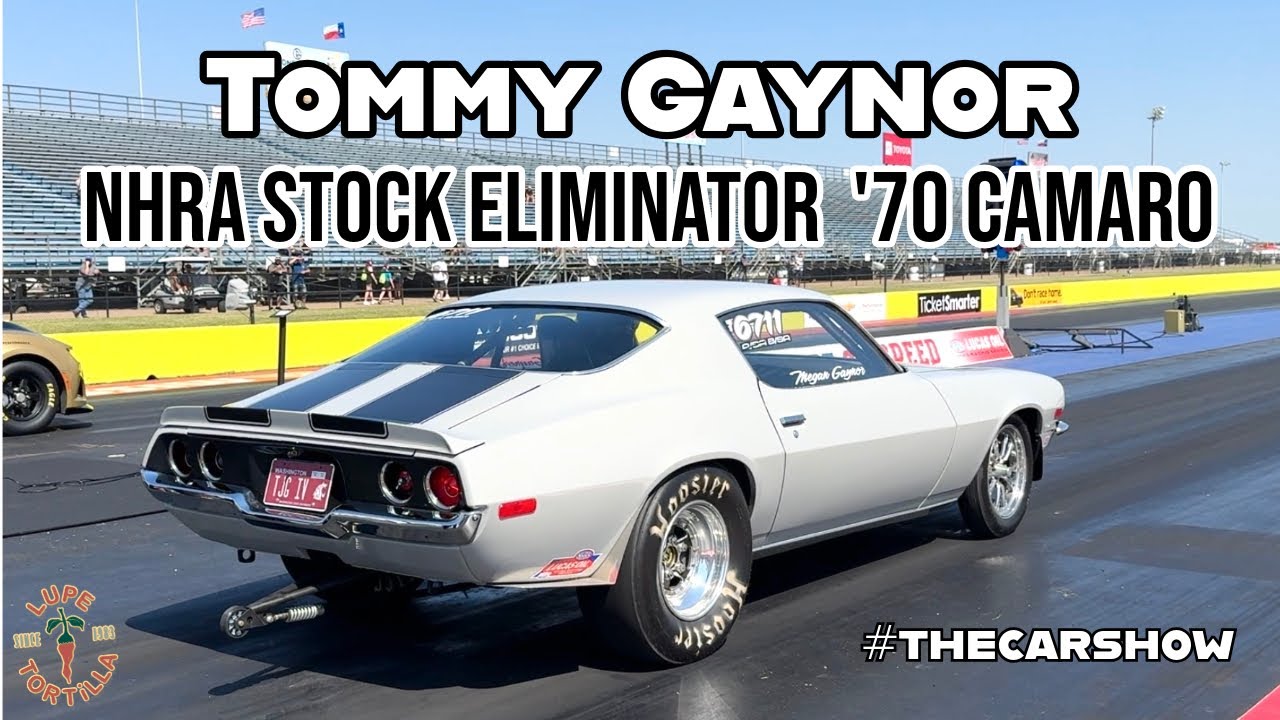 Томми Гейнор, Camaro 402ci Big Block NHRA Stock Eliminator 1970 года, гонки на выносливость, Далл...