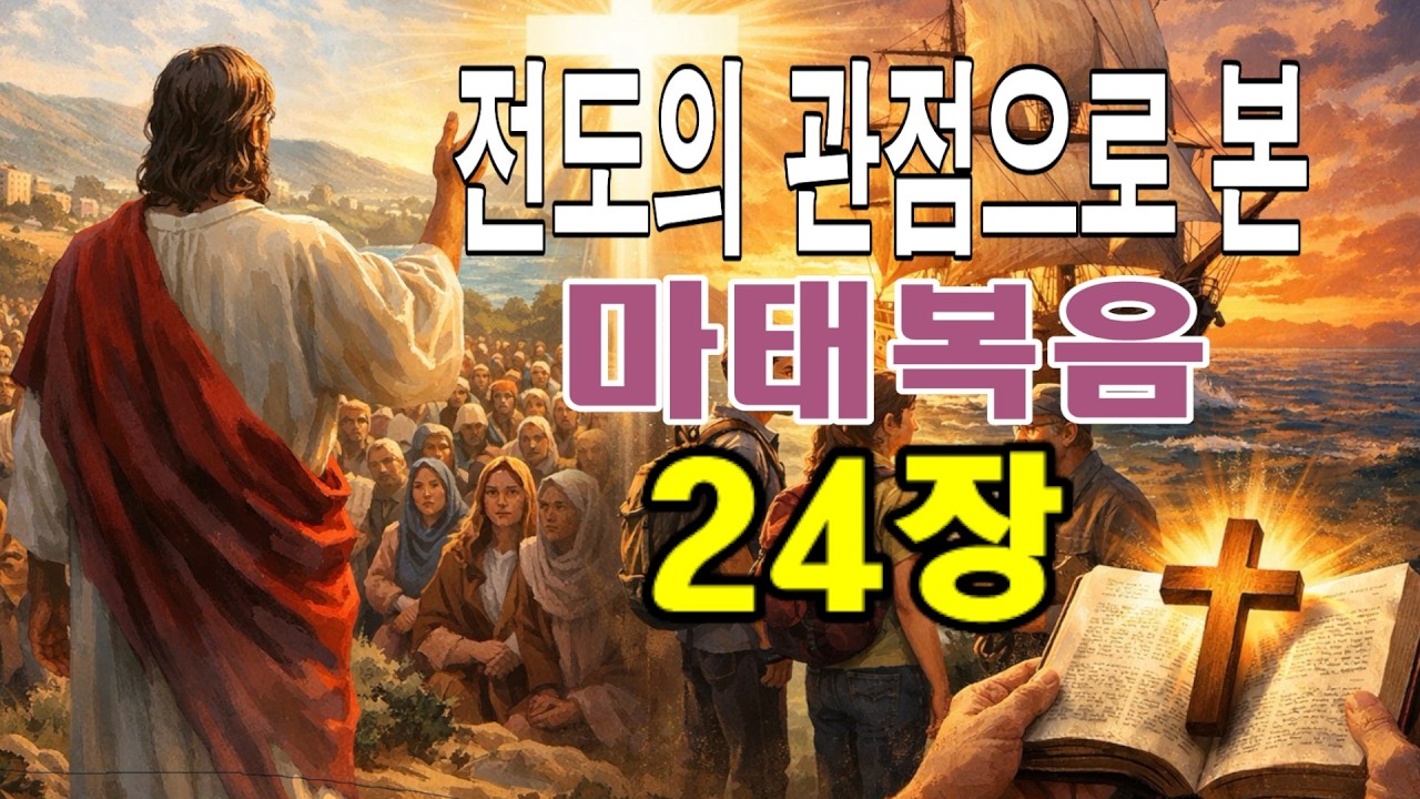 전도의 관점으로 본 [마태복음 24장 읽기]-충주예수전도단-