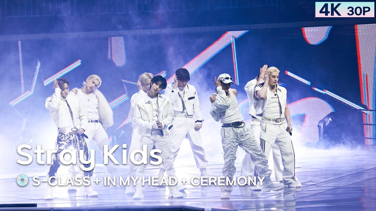 251115 스트레이 키즈 Stray Kids💿S-CLASS + IN MY HEAD + CEREMONY [4K 30P] 직캠 FANCAM  @KGMA by GalaxyMaru