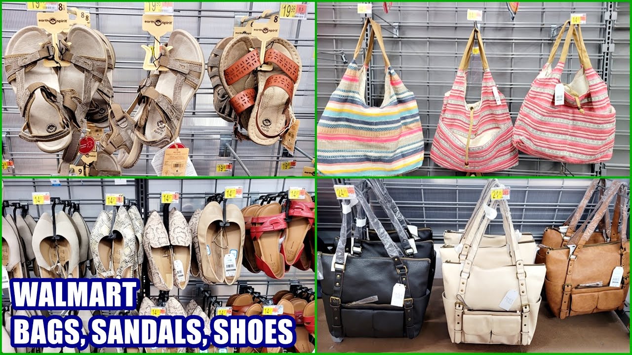 WALMART SANDALS AND BAGS SHOP WITH ME SPRING SUMMER 2021