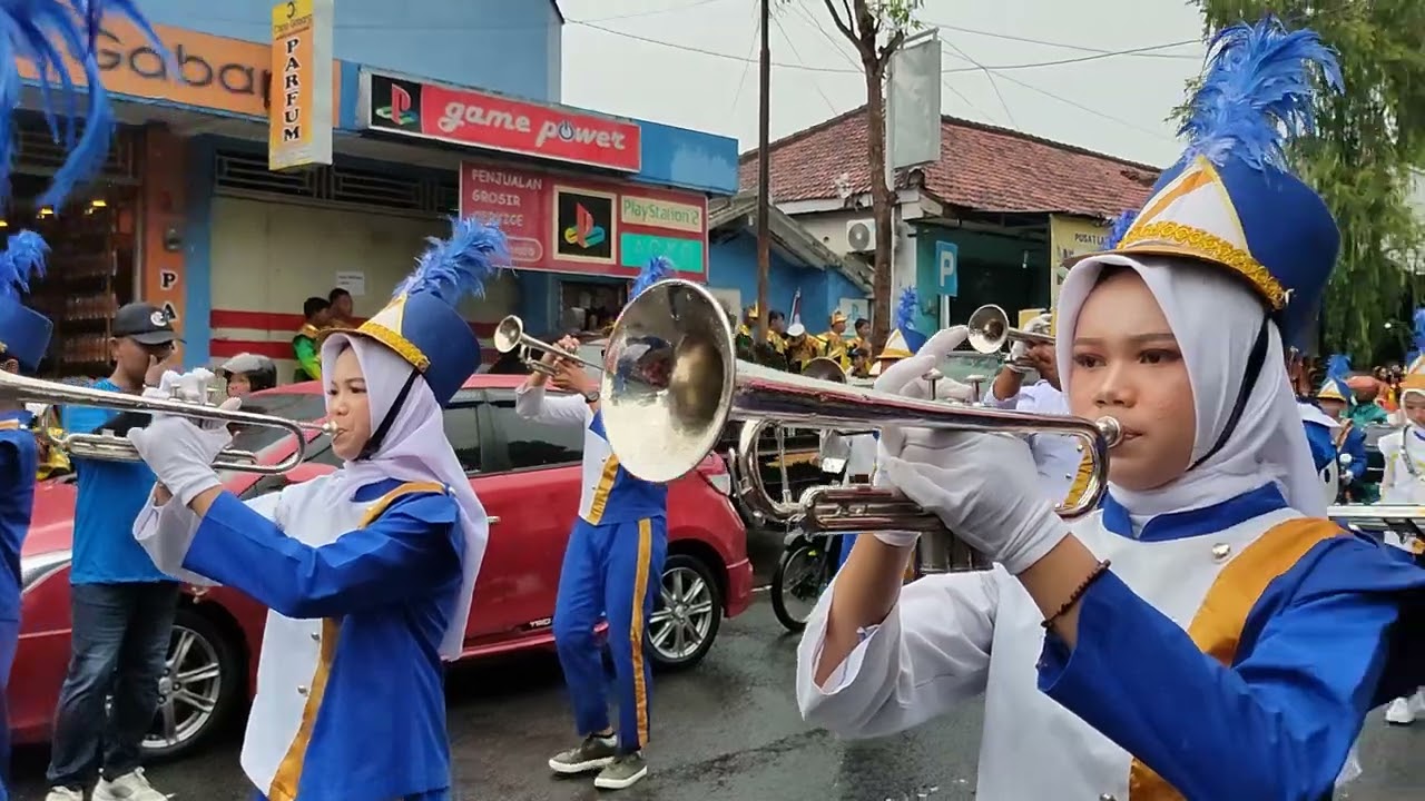 DRUMBAND MTS PSM TANEN REJOTANGAN (LOMBA PARADE DRUMBAND TULUNGAGUNG 2024)