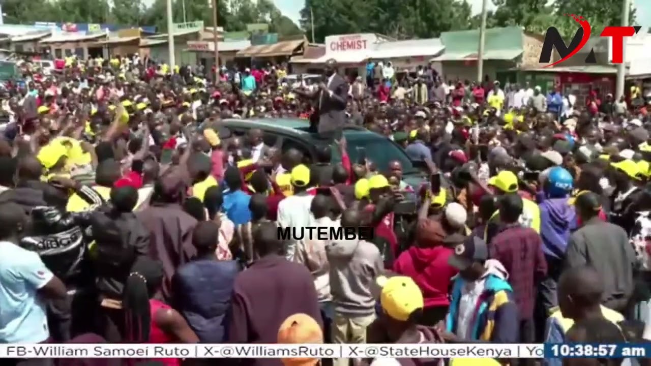 UDA TULINYOROSHA VITI ZOTE ZA BY ELECTION HAWA GACHAGUA TUTAWANYOROSHA KAMA BREAK FAST!!