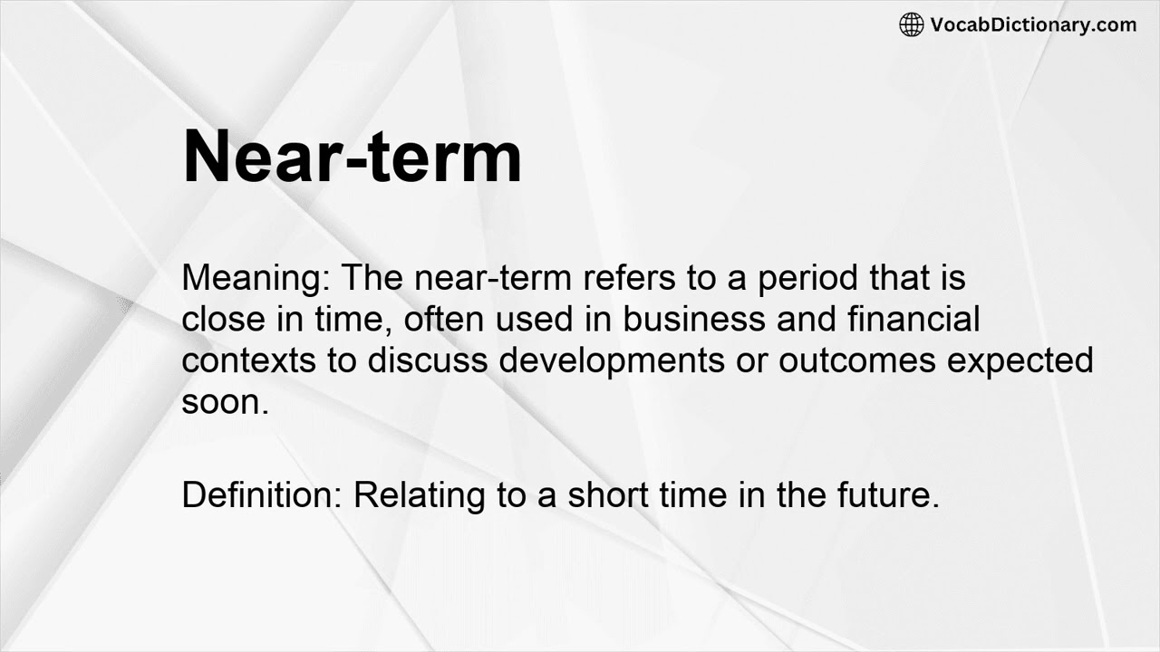Near-term Meaning