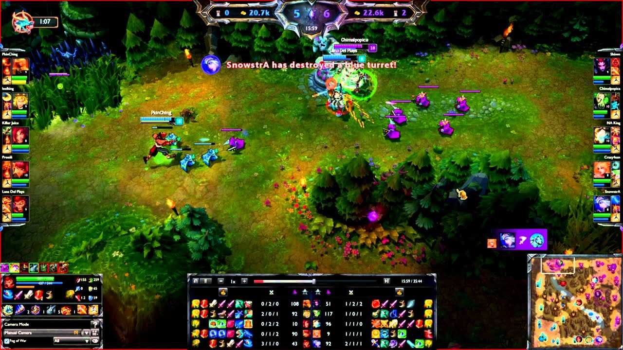 Urgot Top vs  Lee Sin Commentary