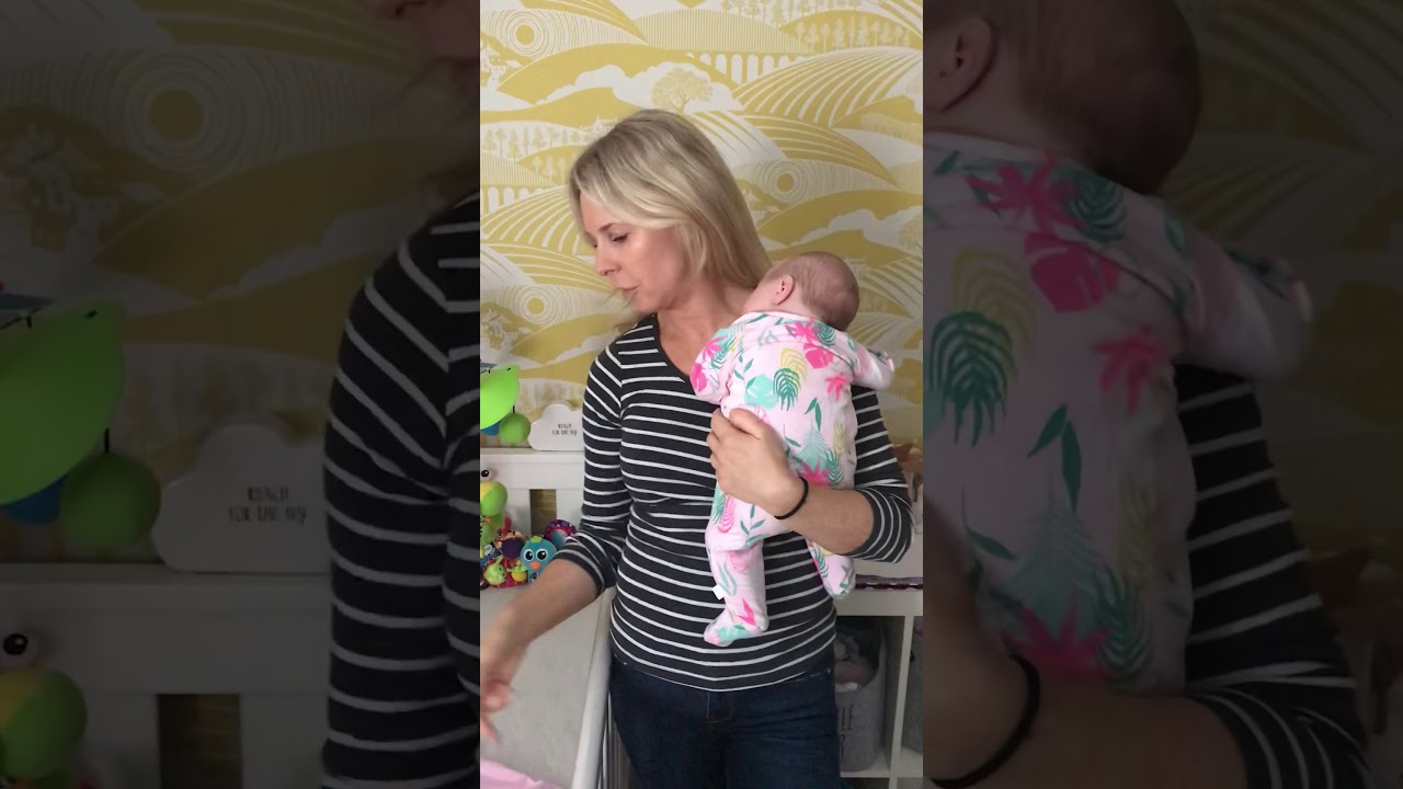 Miracle blanket swaddling demo