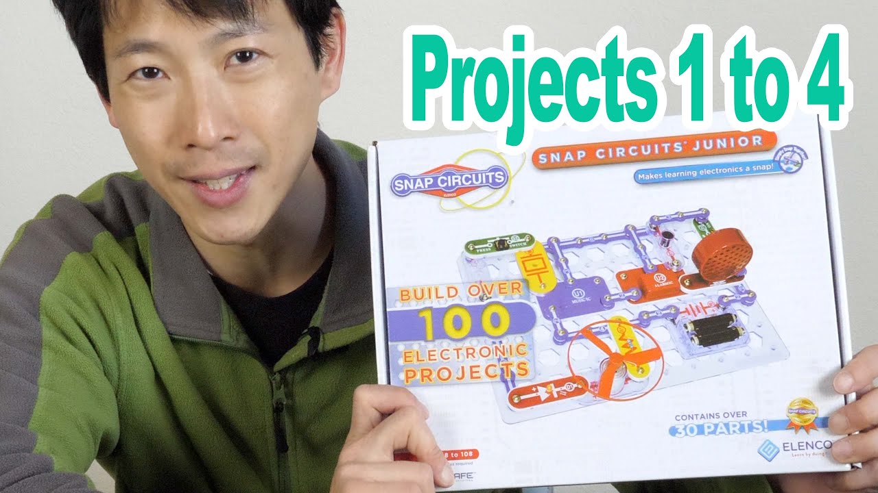 Проекты Snap Circuits 1–4