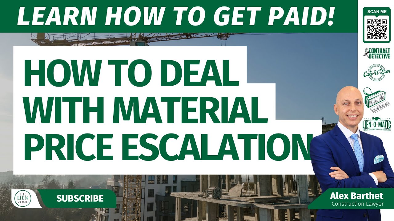 How to Deal with Material Price Escalation