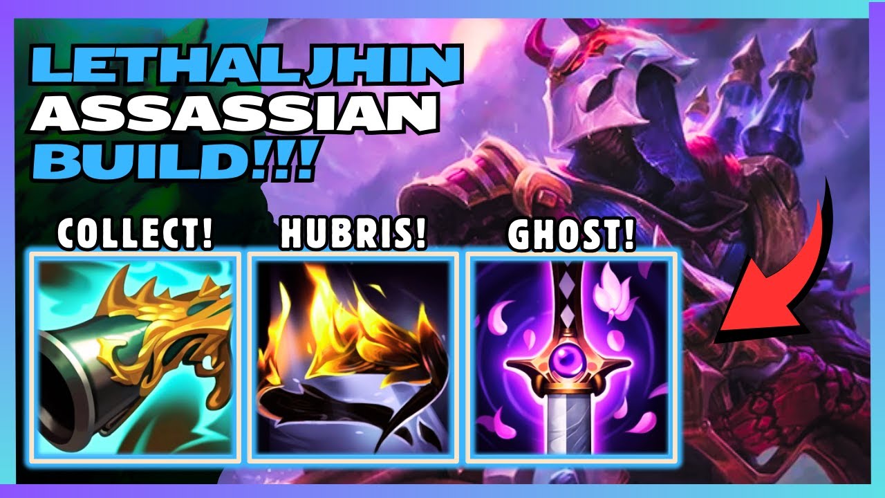 JHIN INSANE FULL LETHALITY BURST BUILD!!! ONE SHOTS WITH DARK HARVEST!!!