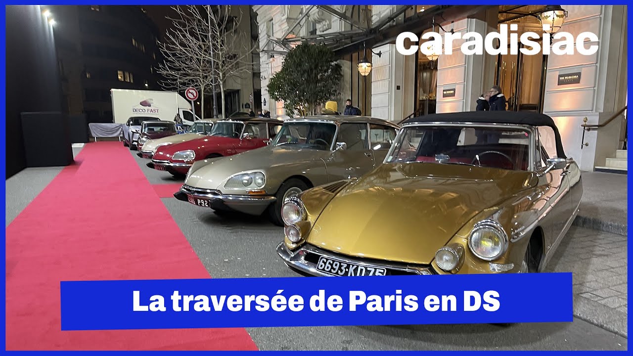 Une chevauchée fantastique en Citroën DS à travers Paris