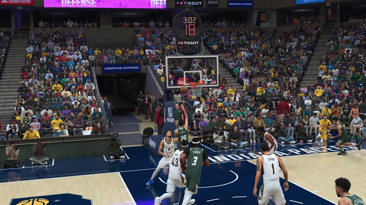 NBA 2K26 - NBA - Career Mode - Bucks @ Pacers - PS5 Pro Enhanced Gameplay - No Commentary