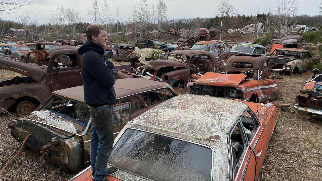 Classic car Junkyard Exploring!