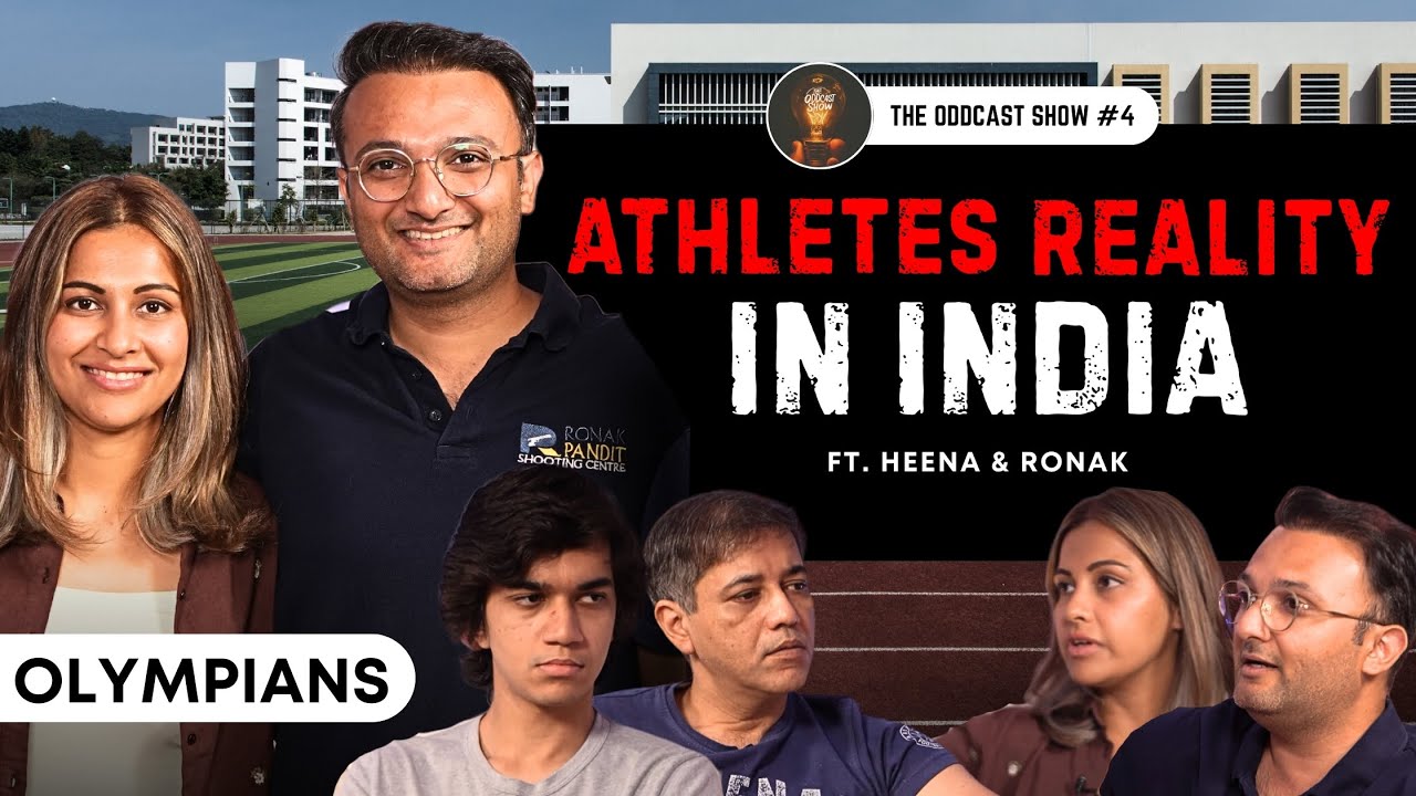 Indian Sports needs an overhaul. ft. Heena Sidhu & Ronak Pandit  | ODD4 The OddCast Show
