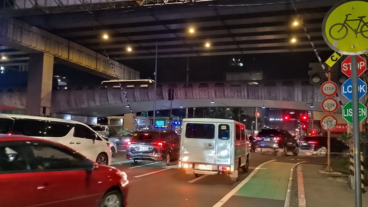 Railroad Crossing, Buendia Avenue, Makati, Metro Manila, Philippines