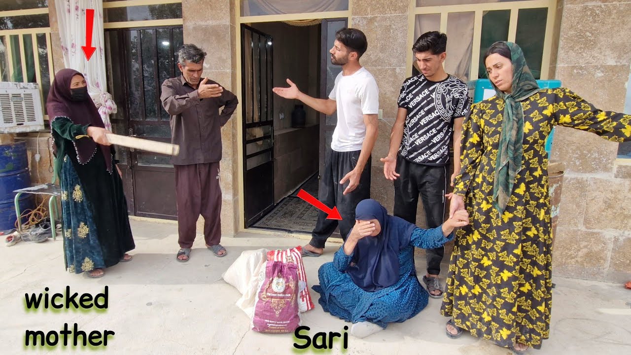 The jealous first wife's mother kicked Sari out... Ali, the second wife, and Erfan were heartbroken!