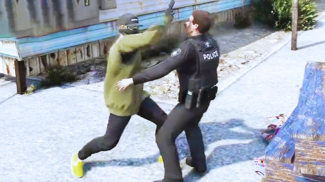 Cops & Hydra Gang have a sho*tout after Hydra holds up Carmine during a 24/7. | GTA NoPixel 4.0