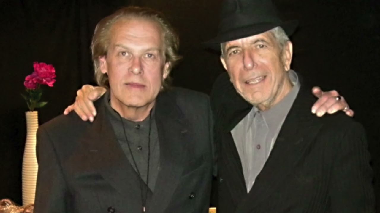 Peter Lindforss interviewing Leonard Cohen