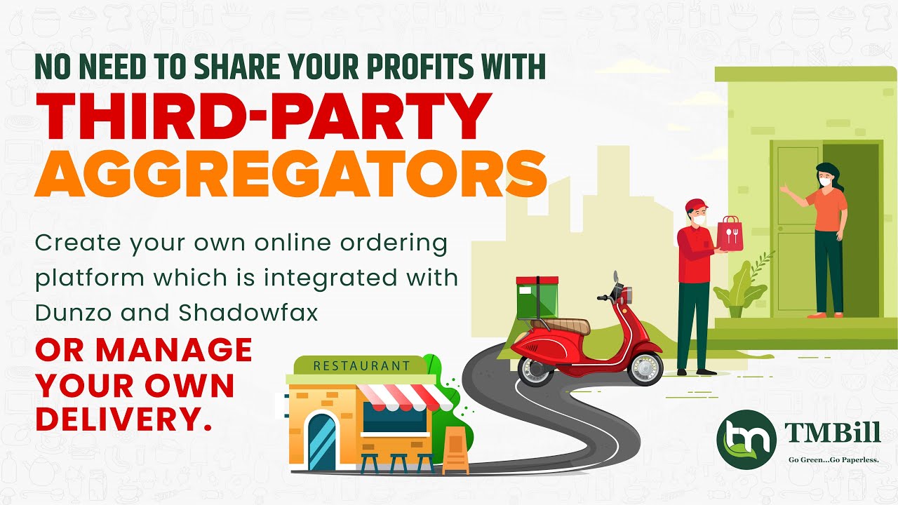 Increase Restaurant Online Sales with Dunzo & TMBill | Dunzo for Restaurant Delivery