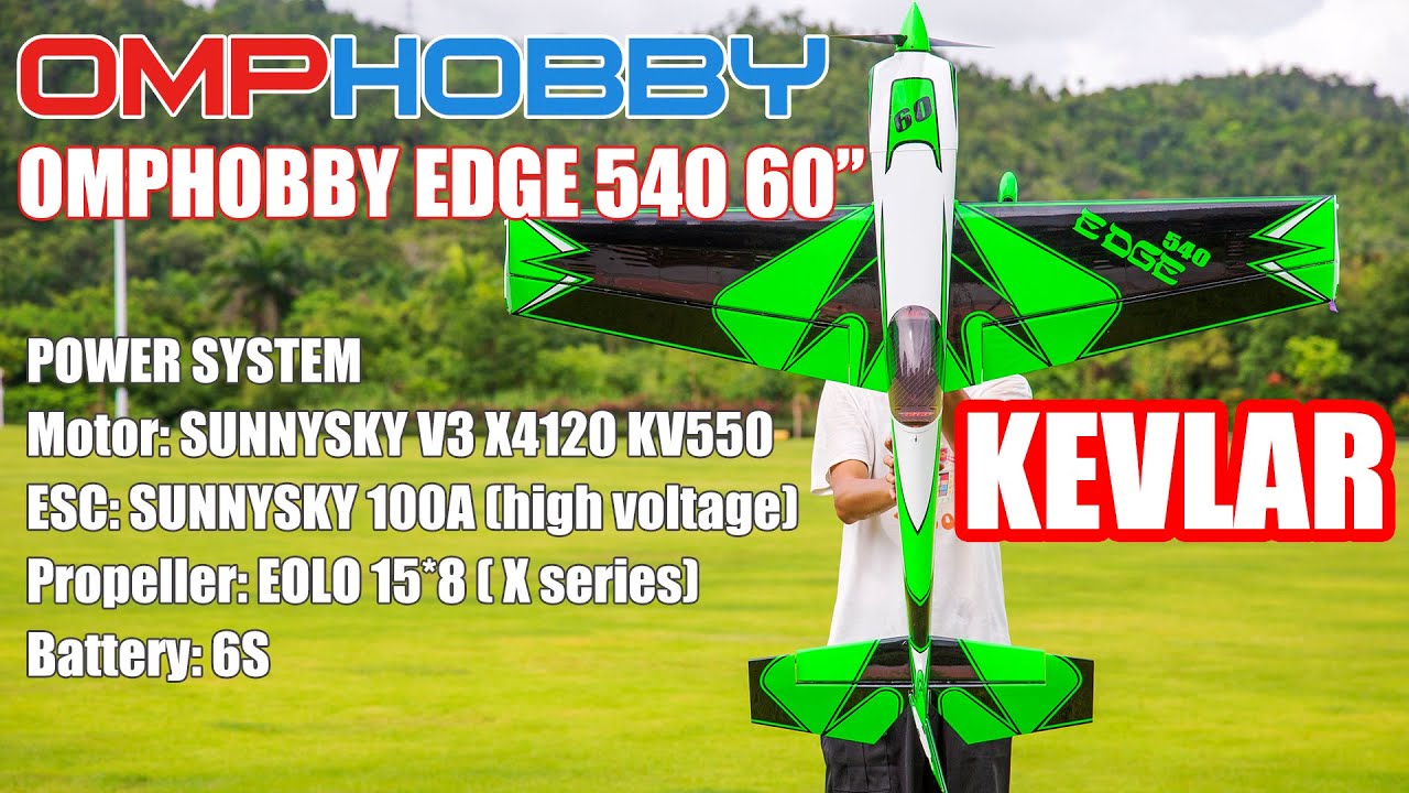 OMPHOBBY EDGE 540 60'' -  KEVLAR version