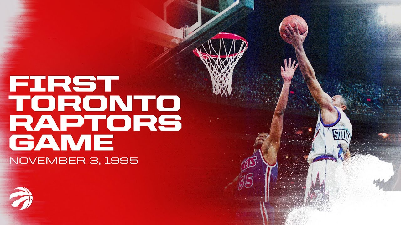 FIRST TORONTO RAPTORS GAME  | Toronto Raptors vs. New Jersey Nets | November 3, 1995