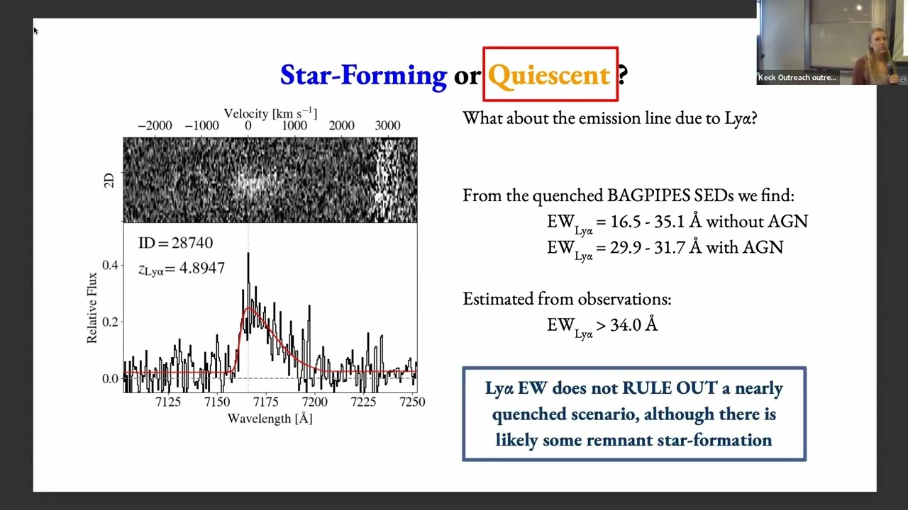 Stephanie Stawinski | Keck Science Meeting | 2024