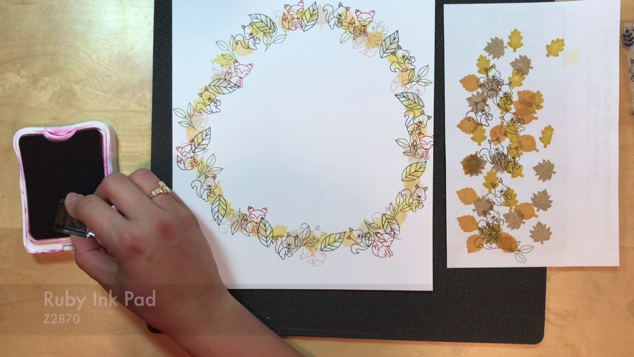Technique Tuesday #106 - Creating a Wreath with 1