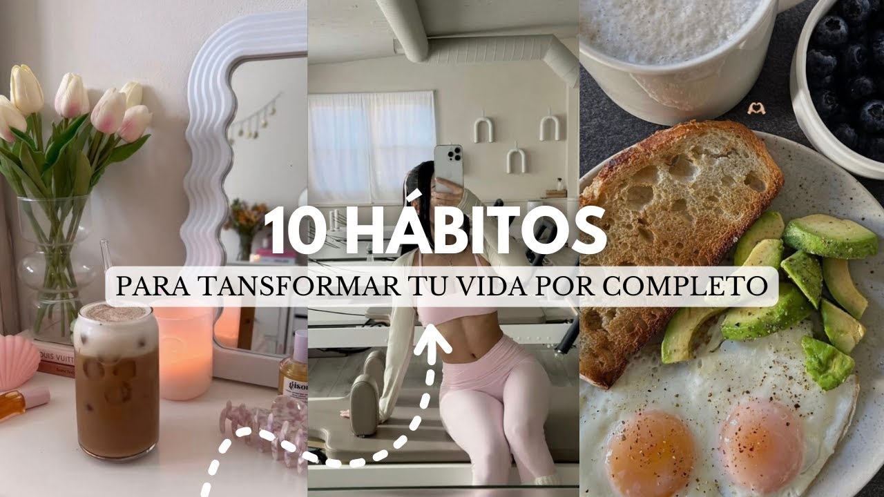 10 HÁBITOS para MEJORAR tu VIDA🫶🏽(Hábitos sanos y productivos)💜Jessi Franquet💜