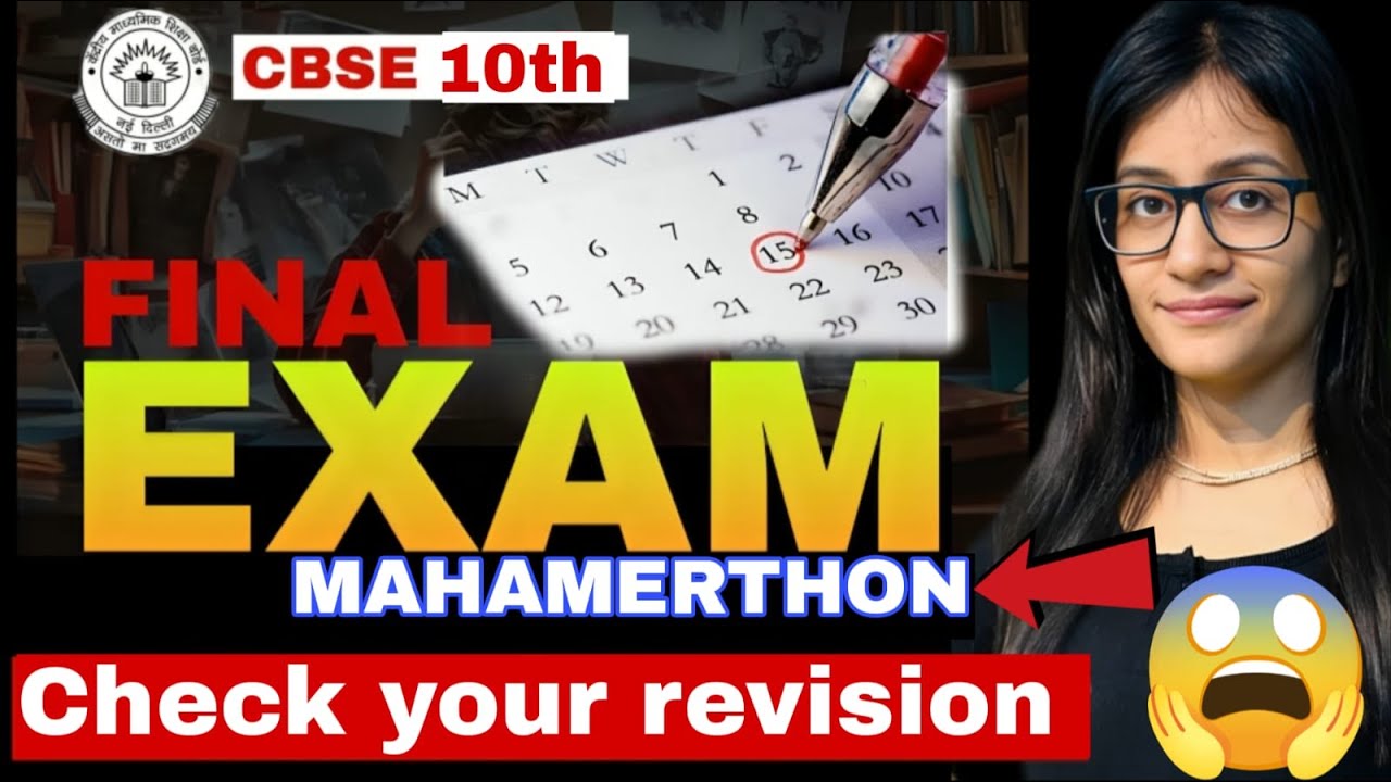 🔥 Class 10 Science Mahamarathon | Complete Revision | NCERT + PYQ + Important Topics