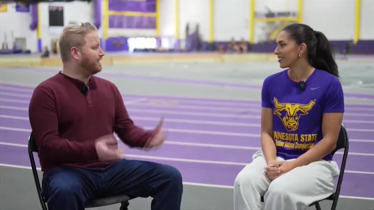 Maverick Insider: MSU track and field's Miranda Lauvstad off to strong start in senior season