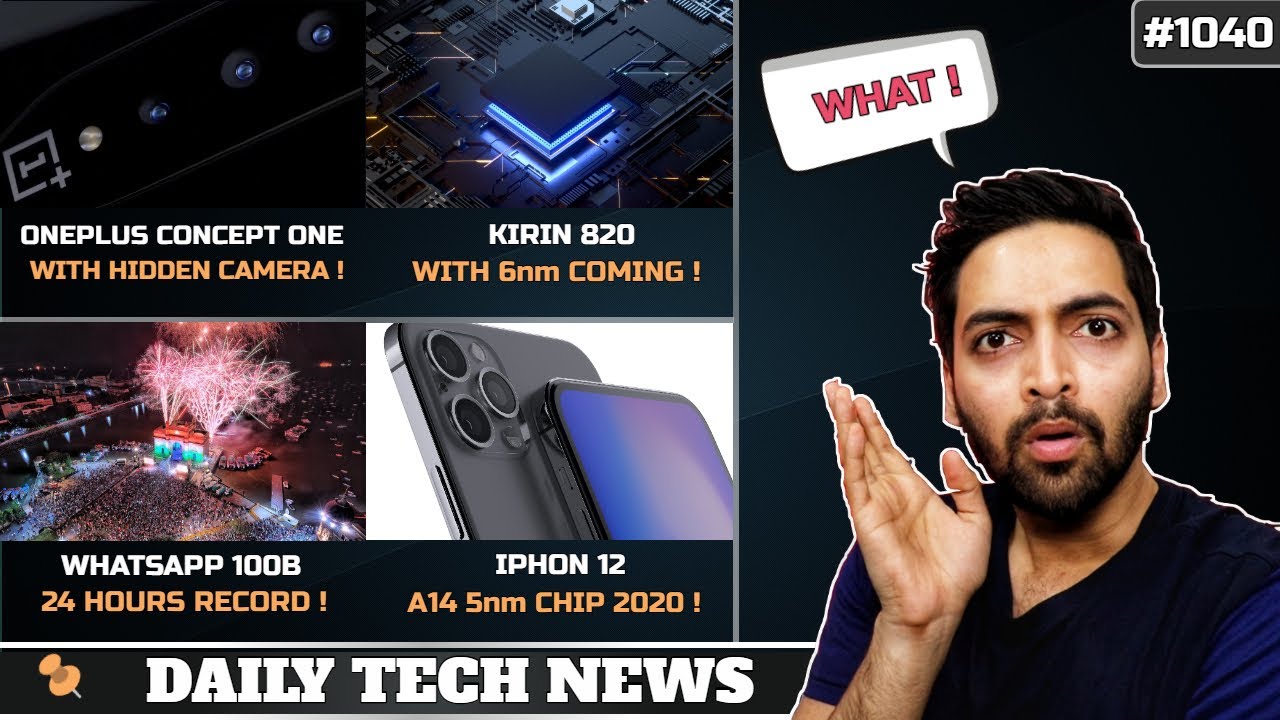 Oneplus Hidden Camera Phone,Fake Food Shop India,Kirin 820 6nm,A14 5nm 2020,WhatsApp 100Billion#1040