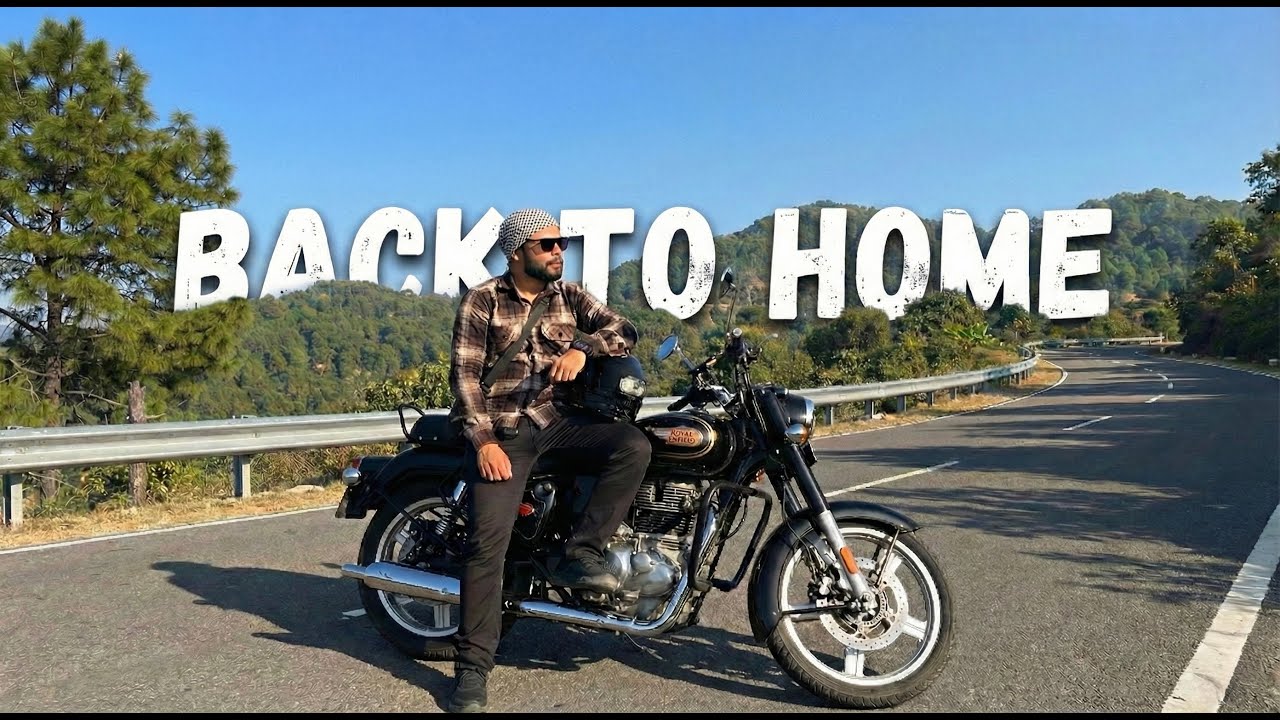 Ghar Jaate Jaate… Yeh Nazara Phir Dil Le Gaya #bullet350 #gopro